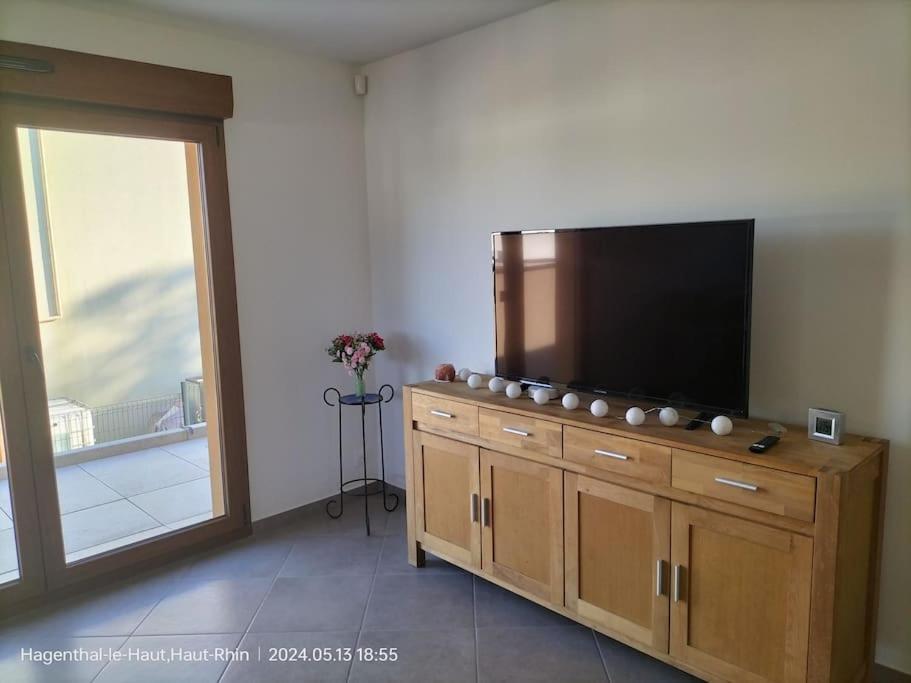 Apartment Einliegerwohnung Hagenthal-le-Haut Zewnętrze zdjęcie